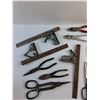 Image 2 : Tin Shears, Pliers, Carpenters Squares, Scissors