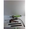 Image 1 : Sprayers, Grease Gun, Long Drill Bits and Chisel