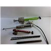 Image 2 : Sprayers, Grease Gun, Long Drill Bits and Chisel