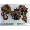 Image 1 : Chain with Hooks and Pulleys- Pick Up