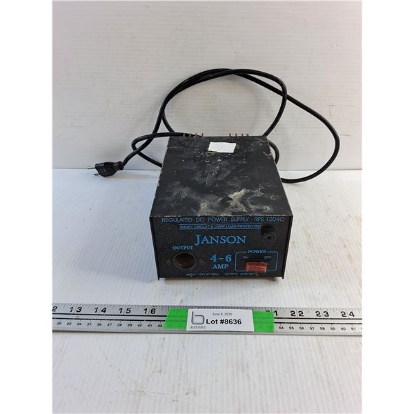 4-6AMP Power Converter- As Is