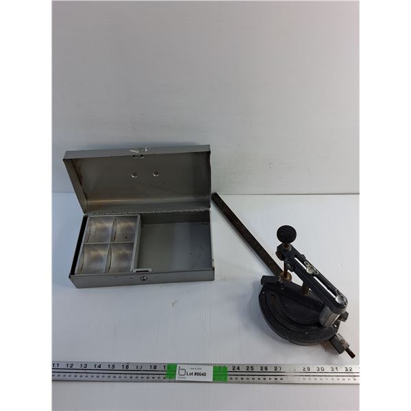 Hardware Box and Craftsman Carpenters Square