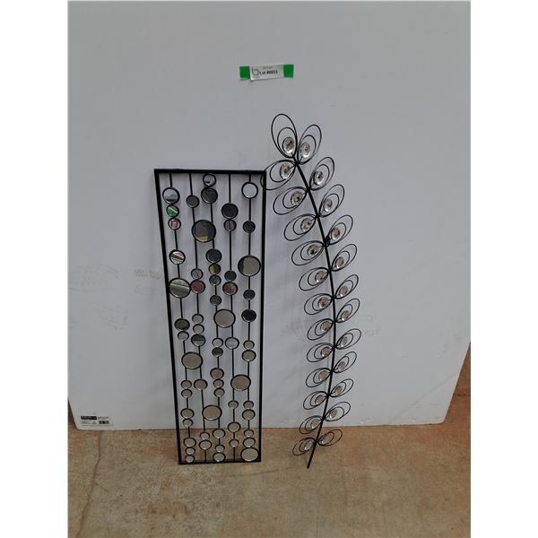 (2) Wired Decorations 41" x 8"-Cannot Ship