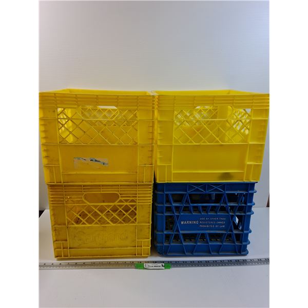 ** (4) Milk Crates - PICK UP