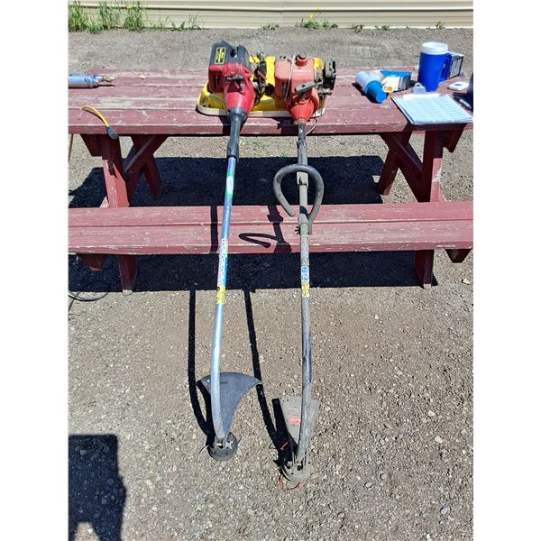 ** Homelite Weed Trimmers Gas Powered ( not tested)