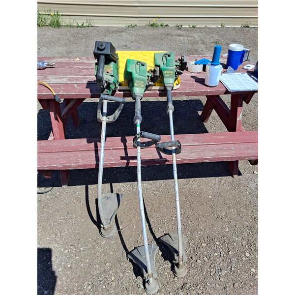 ** 3 Weedeater Weed Trimmers