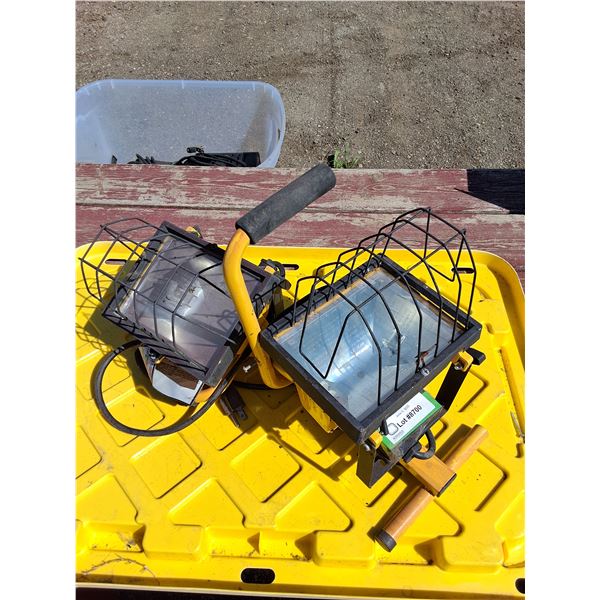 ** 2 Flood Lights(untested)