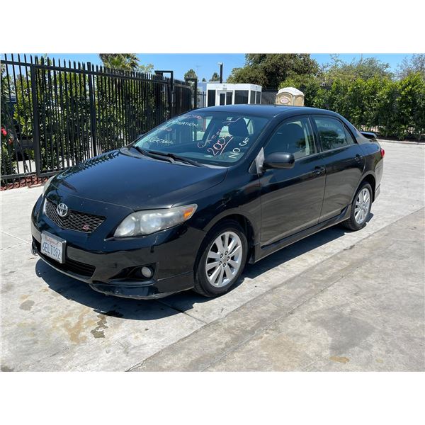 TOYT COROLLA 2009 APP/DUP-T/EXP-ONLY DON