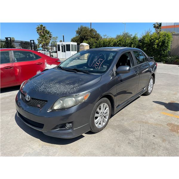 TOYT COROLLA 2009 O/S TITLE 2 DAYS