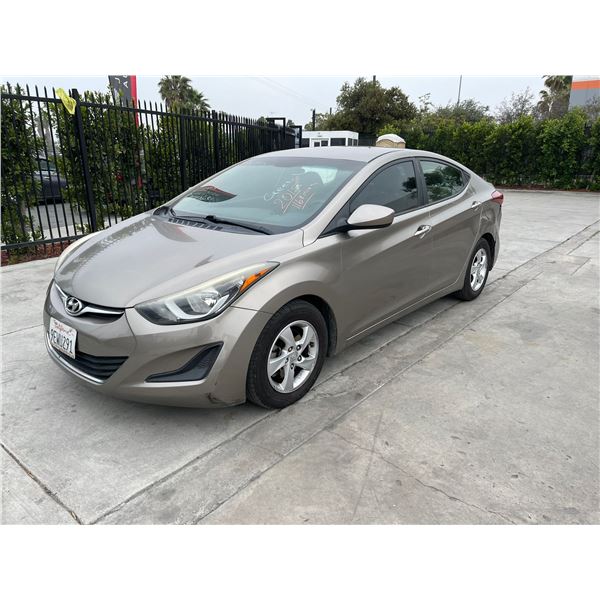 HYUN ELANTRA 2015 T-REPO 2 DAYS