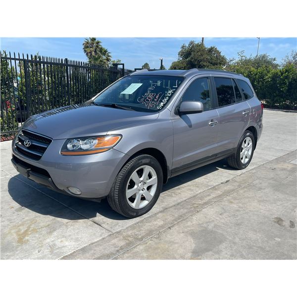 HYUN SANTA FE 2008 APP/DUP-T/EXP-ONLY-SMOG