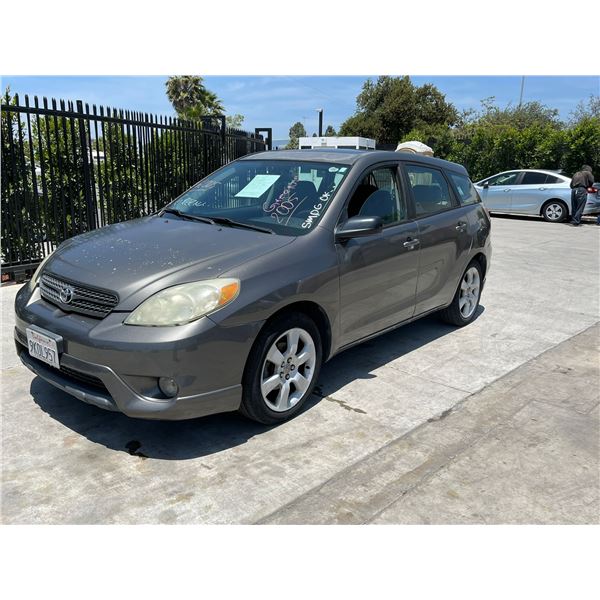 TOYT MATRIX 2005 T-SMOG -2 DAYS