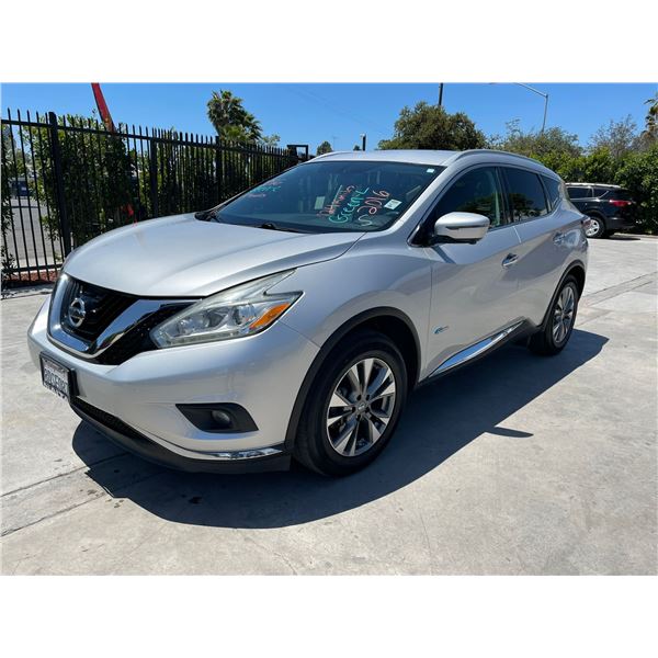 NISS MURANO 2016 O/S TITLE 2 DAYS