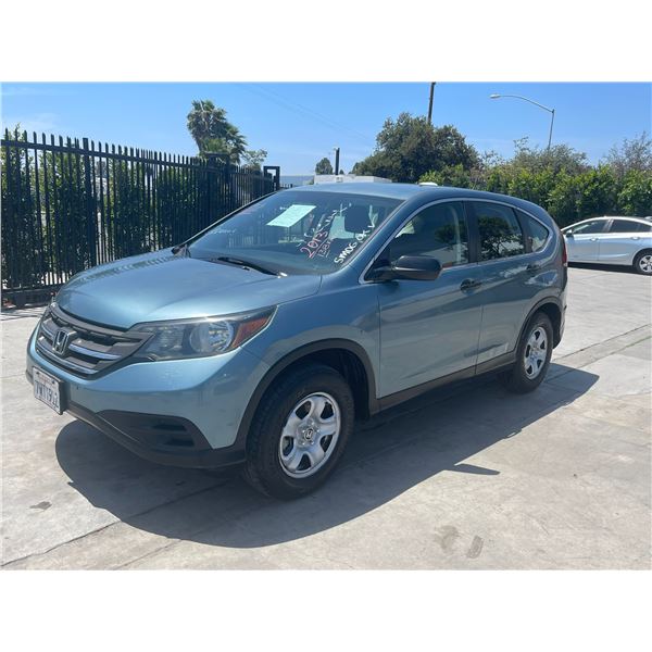 HOND CR-V 2013 SALV/TITLE-SMOG