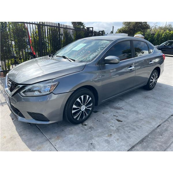 NISS SENTRA 2017 WAIT-TITLE/SALV-SMOG