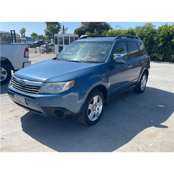 SUBA FORESTER  2010 T-REPO 2 DAYS
