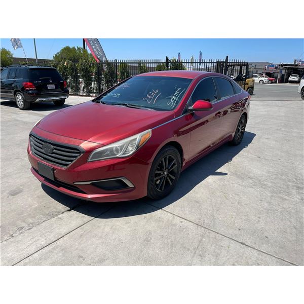 HYUN SONATA 2016 O/S- T-REPO- 2 DAYS