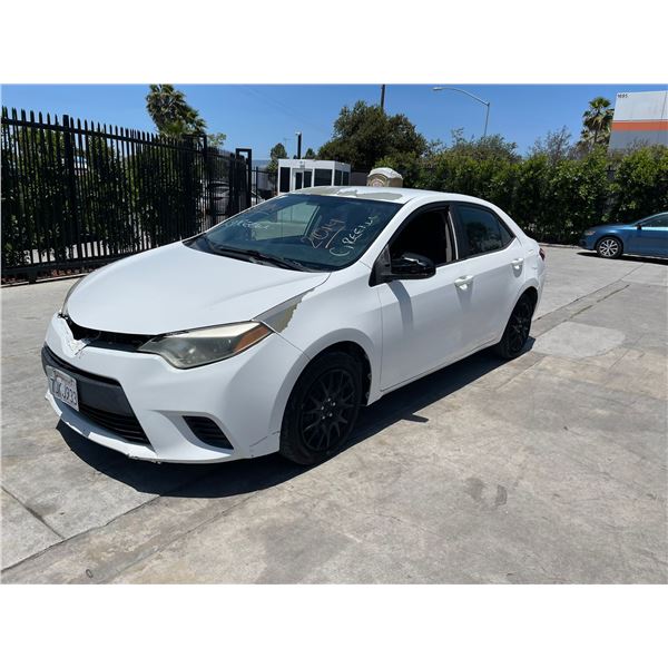TOYT COROLLA 2014 REPO- WAIT/TITLE