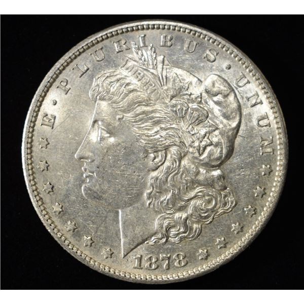 1878-S MORGAN DOLLAR AU/BU