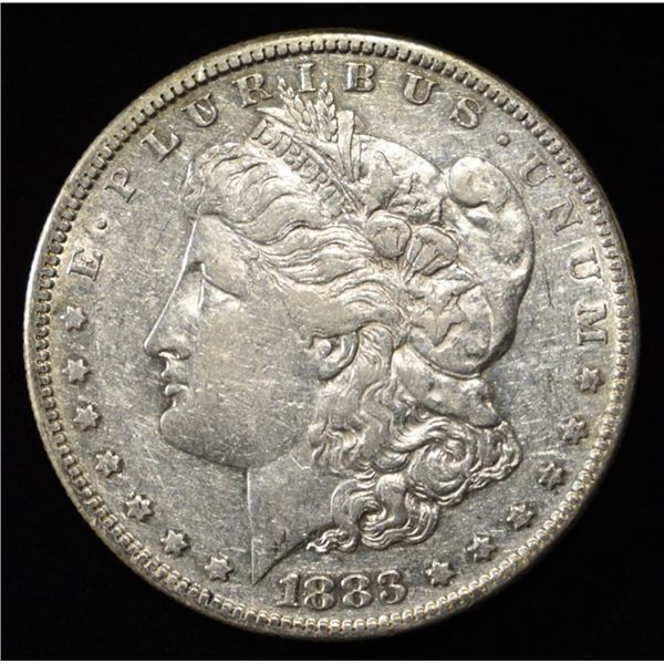 1883-S MORGAN DOLLAR XF/AU