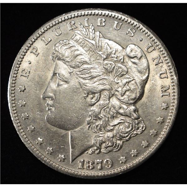 1879-CC MORGAN DOLLAR AU/BU
