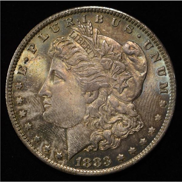 1883-O MORGAN DOLLAR GEM BU