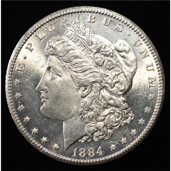 1884-CC MORGAN DOLLAR CH BU