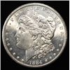 Image 1 : 1884-CC MORGAN DOLLAR CH BU