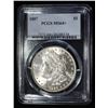 Image 1 : 1887 MORGAN DOLLAR PGCS MS64+