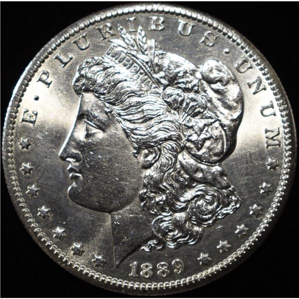 1889-S MORGAN DOLLAR CH BU