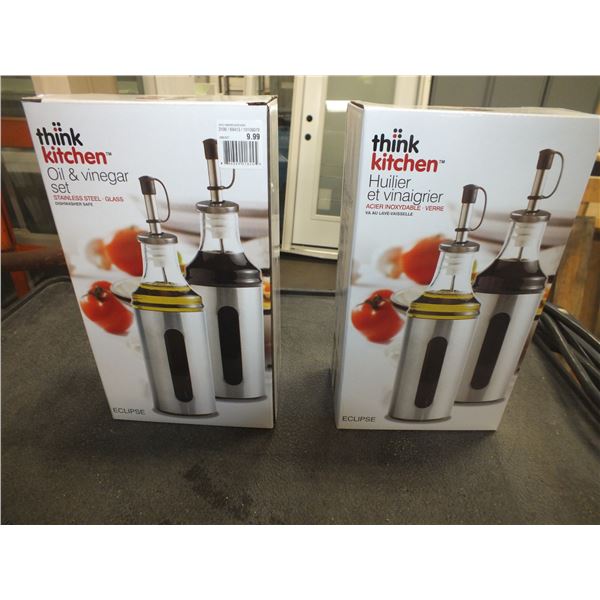 2 Oil & Vinegar Sets