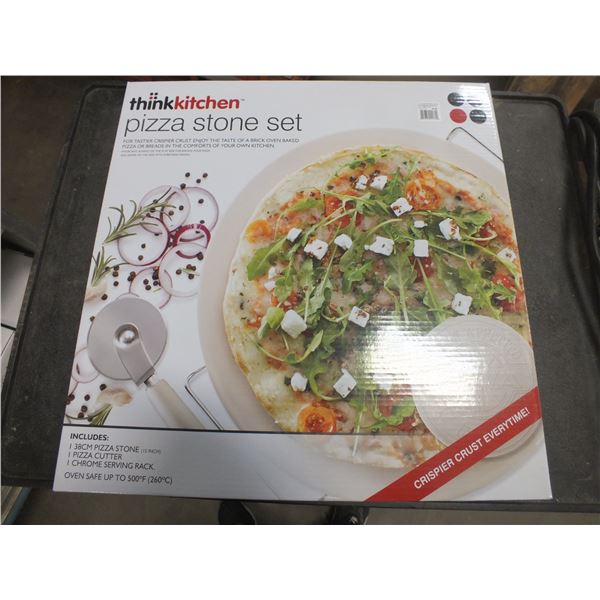 Two 15" Pizza Stone Sets