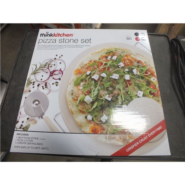 Two 15" Pizza Stone Sets