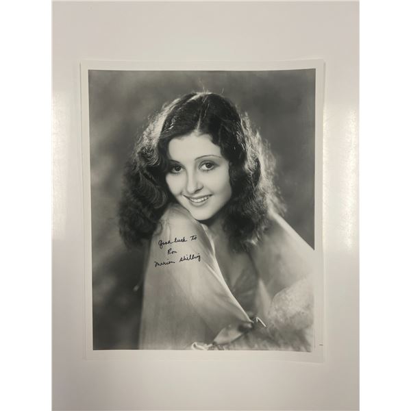 The Red Rider Marion Shilling signed photo