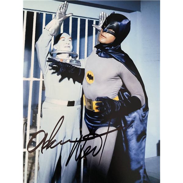 Batman Adam West signed photo