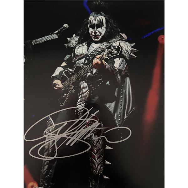 Kiss Gene Simmons signed photo