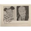 Image 1 : Mouseketeer Lonnie Burr signed photo