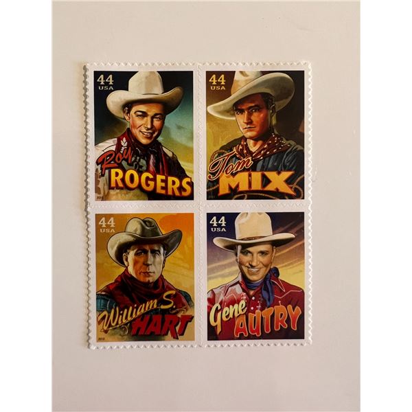 Cowboys of the Silver Screen Stamps