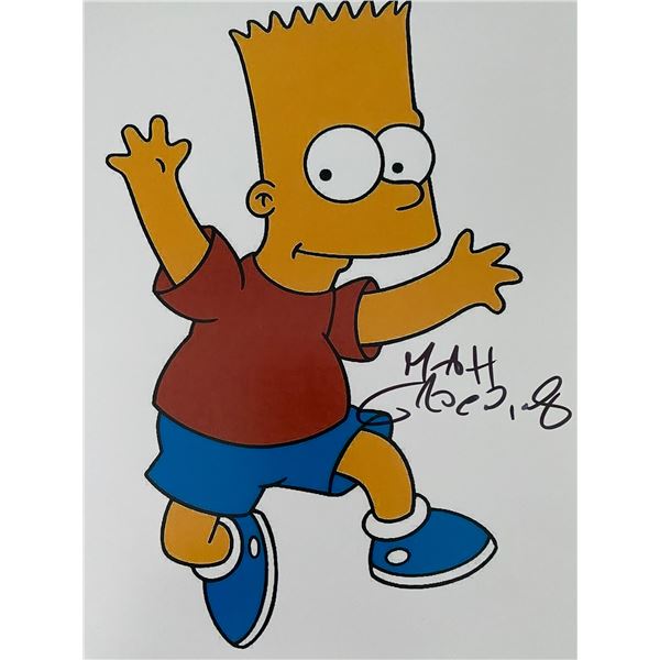 The Simpsons Matt Groening signed photo