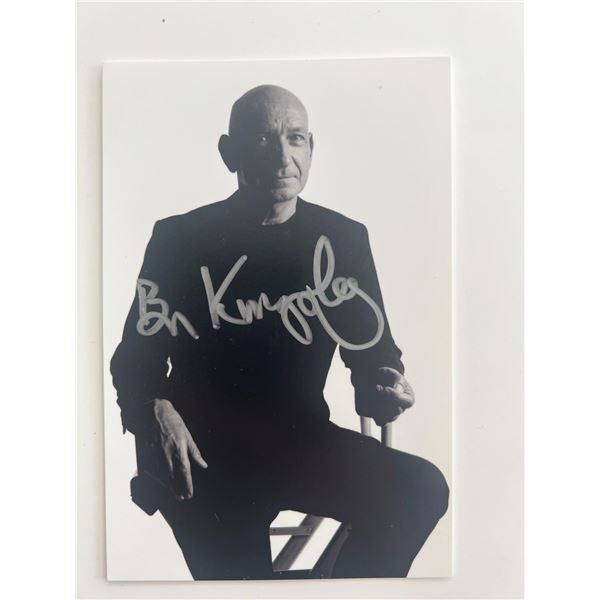 Sexy Beast Ben Kingsley signed photo