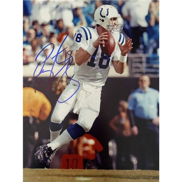 Indianapolis Colts Peyton Manning signed photo