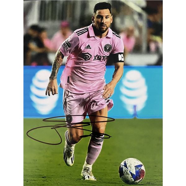 FC Barcelona Lionel Messi signed photo