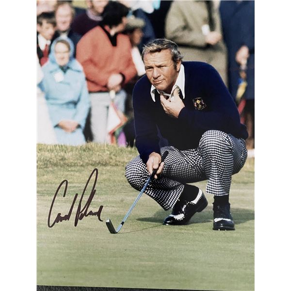 Golf Legend Arnold Palmer signed photo