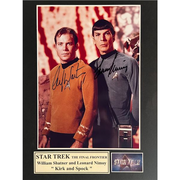 Star Trek cast signed photo
