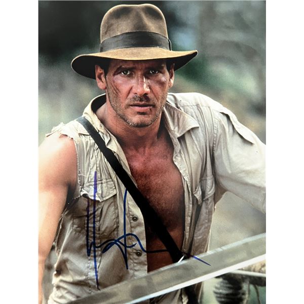 Indiana Jones Harrison Ford signed photo