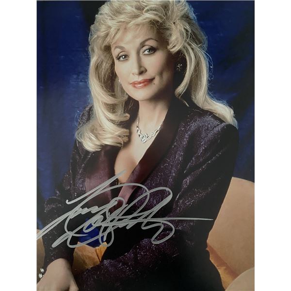 Dolly Parton signed photo