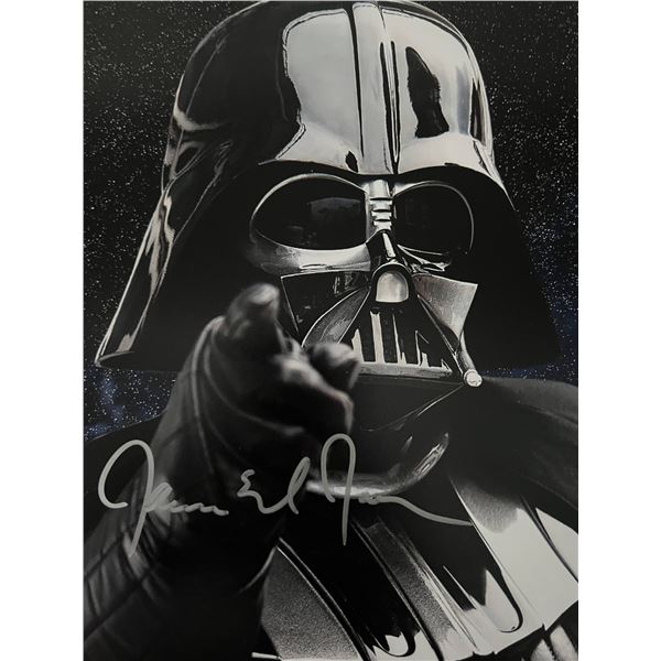 Star Wars Darth Vader James Earl Jones signed photo
