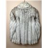 Image 2 : Women's Marbled White Fur Coat