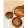 Image 2 : Set of Wooden Salad Bowls