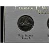 Image 2 : Canada's First Nickel Dollar Type Set Vanishing Island
